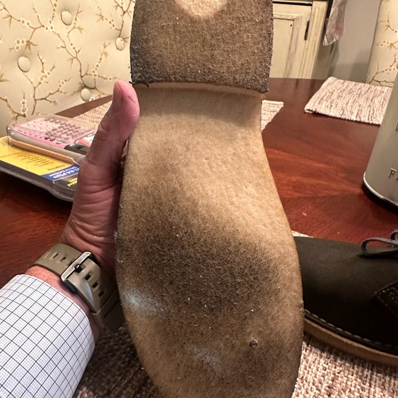 Clark’s Originals Desert Boot Green size 11 - Picture 2 of 4